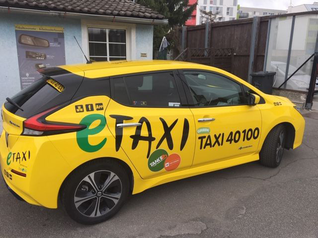 Folierung von Taxi Orlic